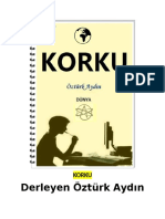 Korku Derleyen Öztürk Aydın