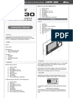 HFP-30 Manual V4 p1-4