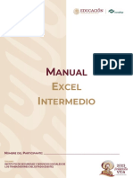 Manual Excel Intermedio 2023 ISSSTE