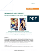 10.unilever in Brazil 1997-2007marketing Strategies For Low-Income Consu