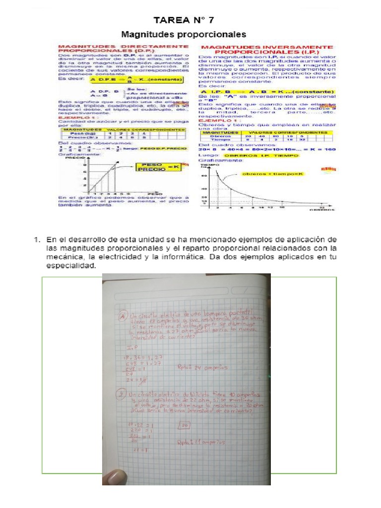 Tarea 7 Unidad 7 Matematica Pdf