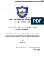Addis Ababa Science and Technology University School of Graduate Studies