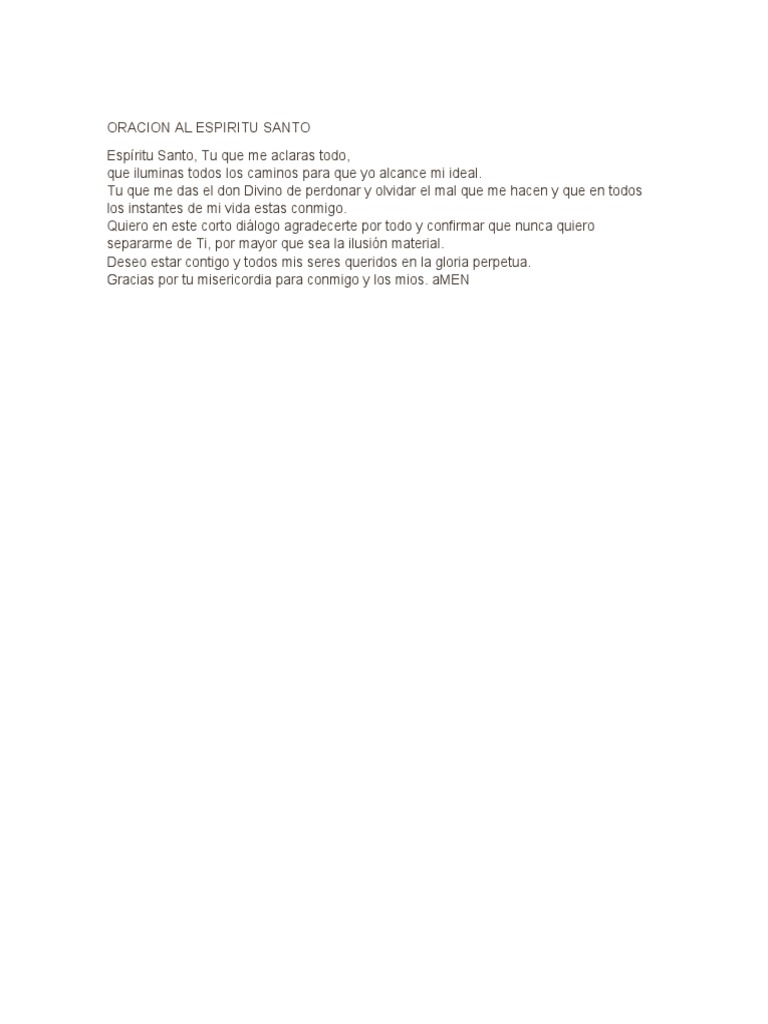The Surprisingly Simple Oracion Al Espiritu Santo Catolico Everyone Should Know - 9btai09