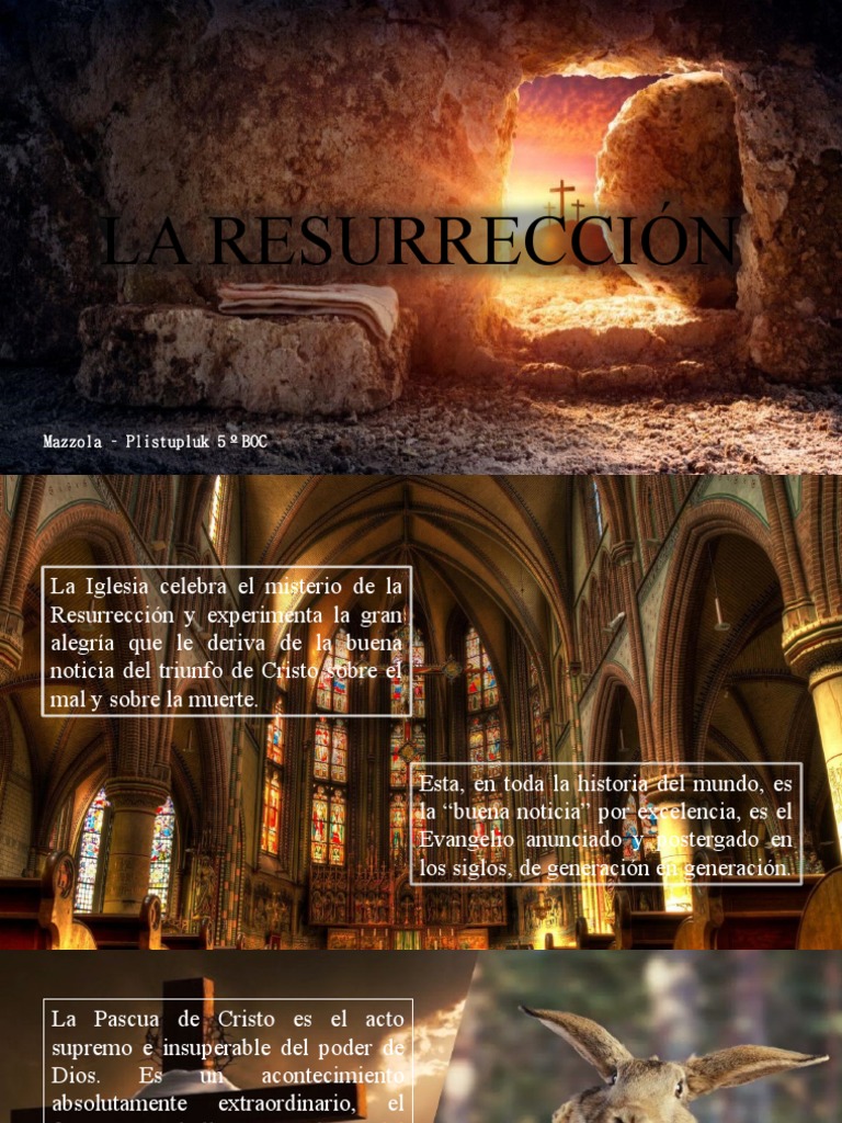 La Alegría de la Resurrección de Cristo | PDF | La resurrección de ...