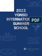 YONSEI 2023 YISS Leaflet