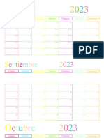 Calendario para Apuntes Agenda