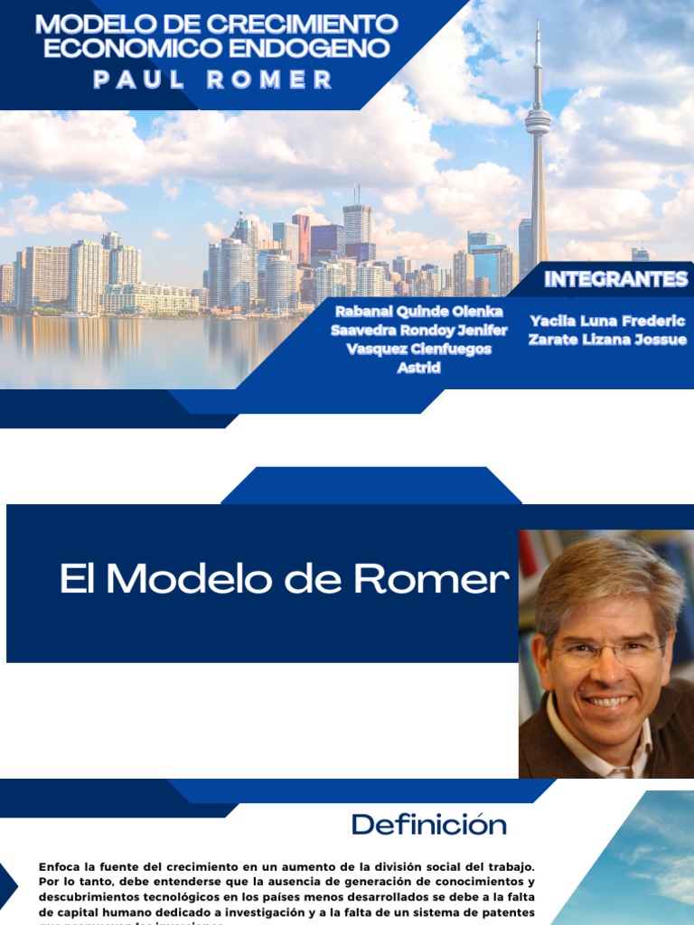 Modelo de Romer | PDF
