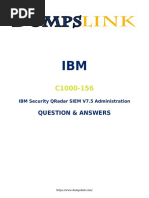 Question & Answers: Ibm Security Qradar Siem V7.5 Administration