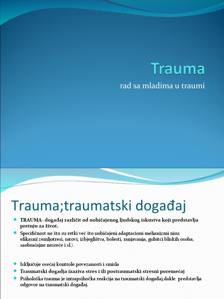 Trauma | PDF