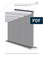 Reinforced Concrete Tilt Up Wall Panel Analysis and Design ACI 318 14 ACI 551