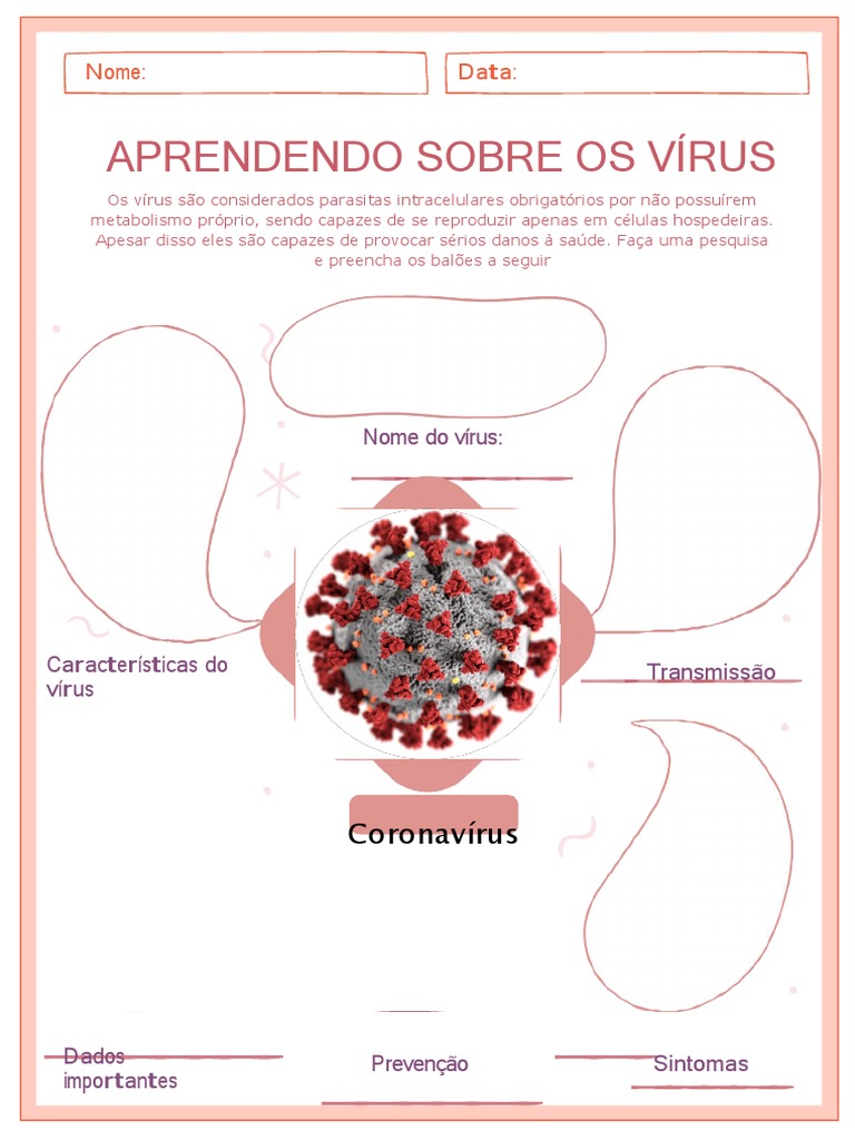 Vírus: Parasitas Intracelulares Obrigatórios | PDF | Ciências e Matemática
