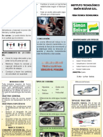 Triptico de Diferencial