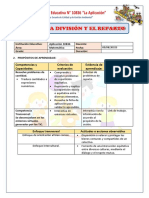 Sesion de Matematica Tercero Ladivision