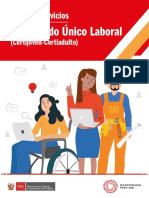 Carta - Servicios - Certificado Único Laboral CUL