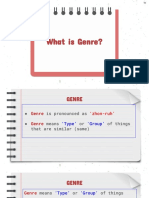 T1 - What Is Genre