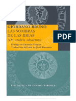 Bruno Giordano - Las Sombras de Las Ideas