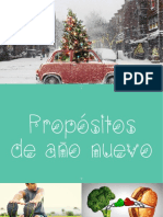 5 Propósitos de Año Nuevo - Hombres