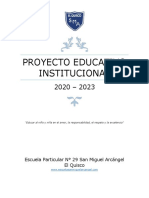 Proyecto Educativo 2083