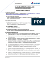 Proceso de Selección Cas #014 - 2023 Verificador Fiscalización Oficina Zonal Huánuco