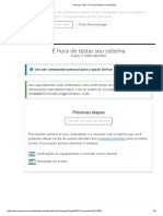 Pearson VUE - É Hora de Testar Seu Sistema