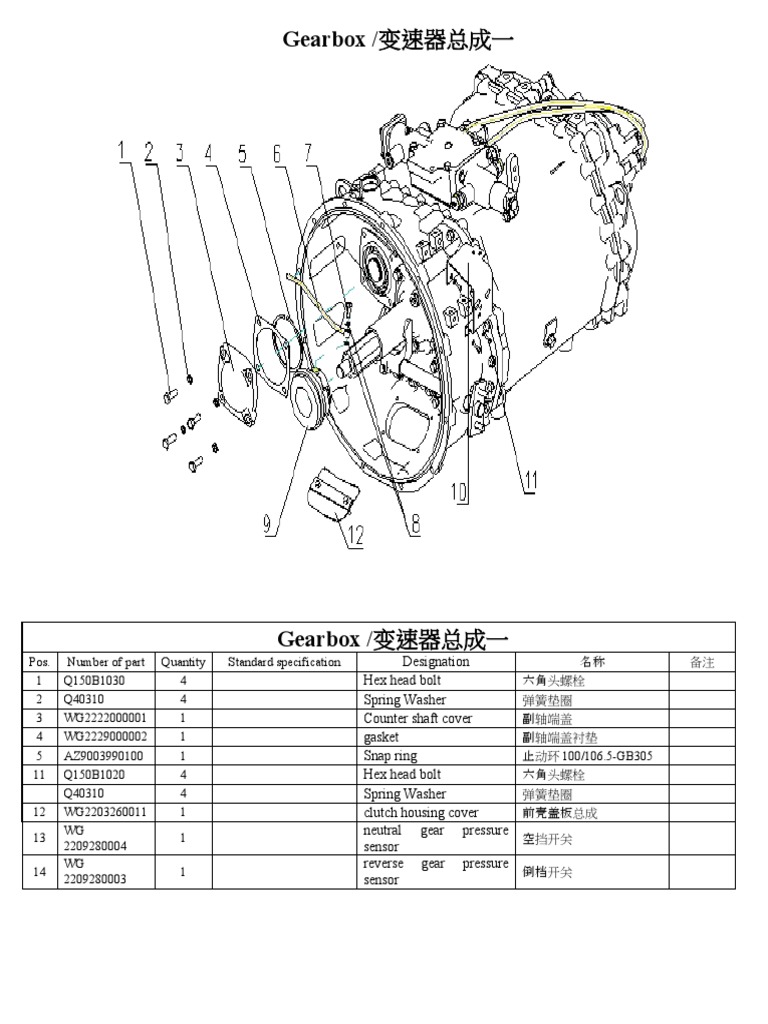 Gearbox HW19710 | PDF