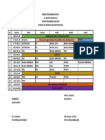 Jadwal Kls IV 2023