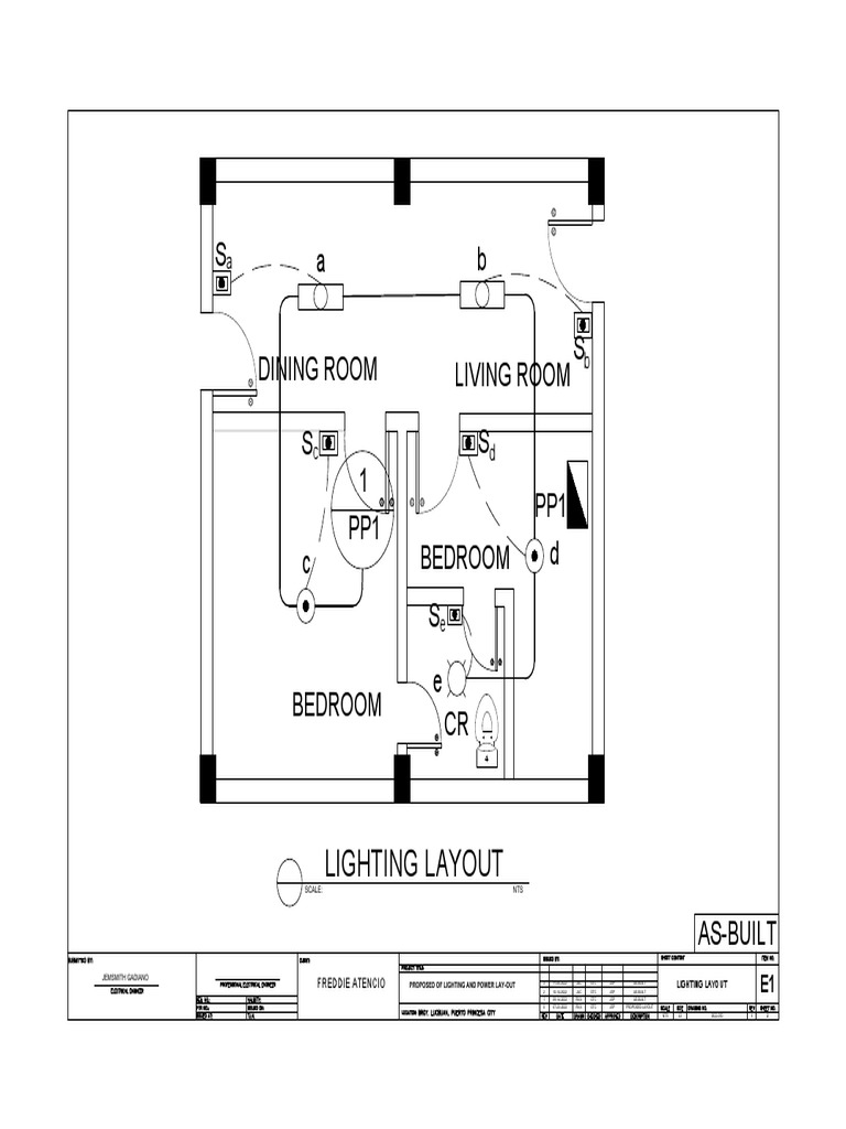 Residential Lighting Layout Plan | PDF