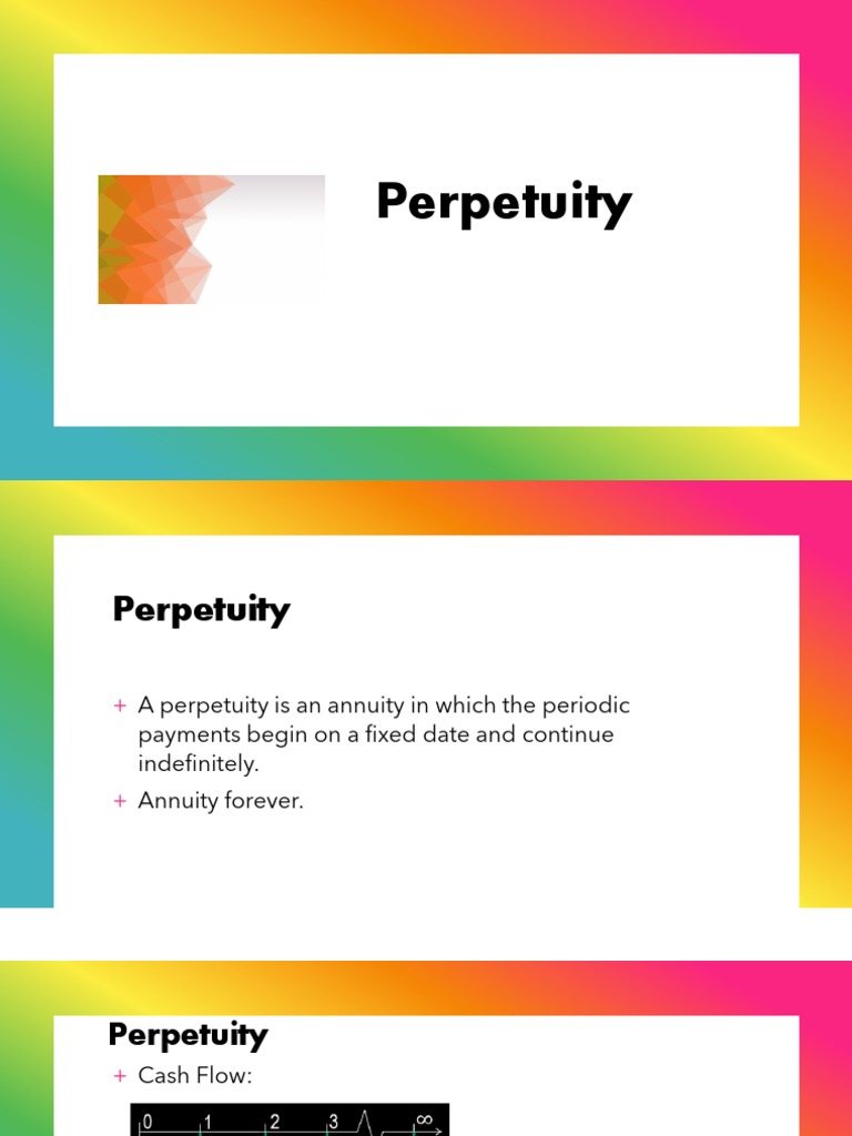 Perpetuity | PDF