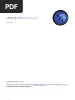 OWASP Testing Guide V3