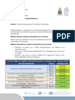 Planes de Trabajo Comités Arciprestales de La Caridad