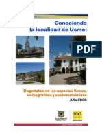 Conociendo La Localidad Usme - SDP 2009