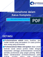 Materi 5 Profesionalisme Dalam Kasus Kompleks