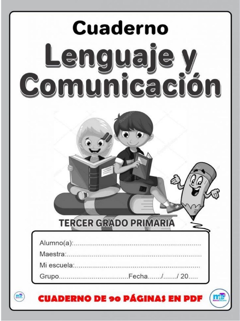 Cuaderno Lenguaje y Comunicación Tercer Grado Primaria-Me | PDF