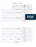 Check List 5S Auditor