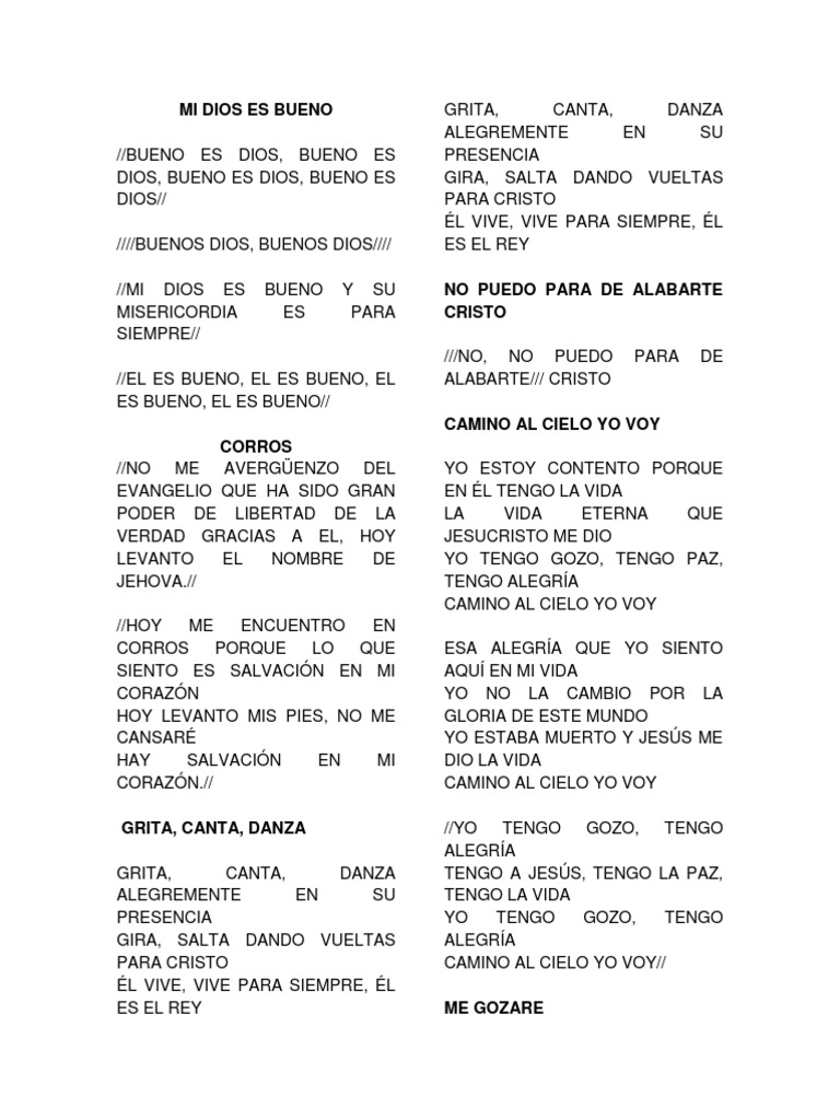 Coros Jubilo Dom 30 de Julio | PDF | Jesús | Salvación