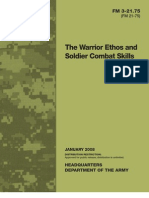 The Warrior Ethos and Soldier Combat Skills Manual