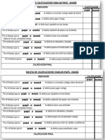 Evaluacion de Hijos A Padres