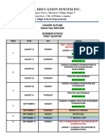 1st Sem Course Outline Business Ethics Edited