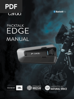 【新品】Cardo Packtalk Edge 日本語最新 .Ver 説明書付き PACKTALK EDGE - Cardo - バイク用インカム - 株式会社アーキサイト