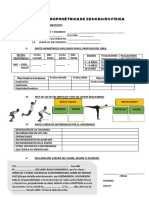 Ficha Bioantropometrica de Inicial