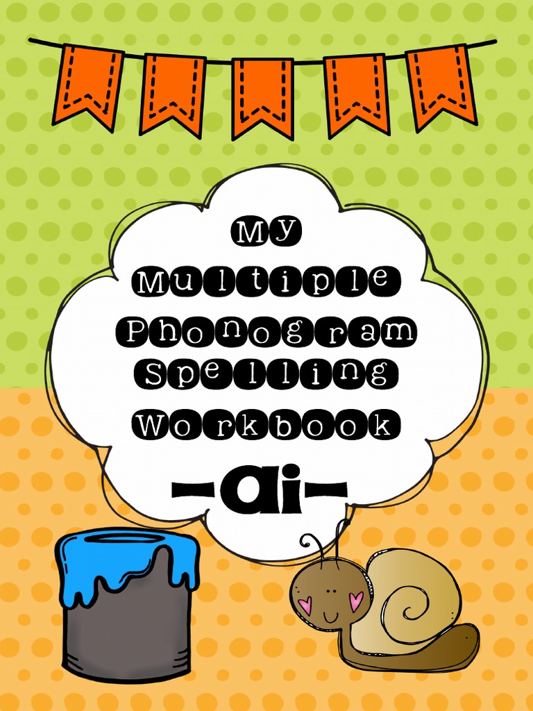 My Multiple Phonogram Spelling Workbook PDF