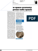 La New Space Economy, Imprese Nello Spazio - Il Resto Del Carlino Del 9 Agosto 2023