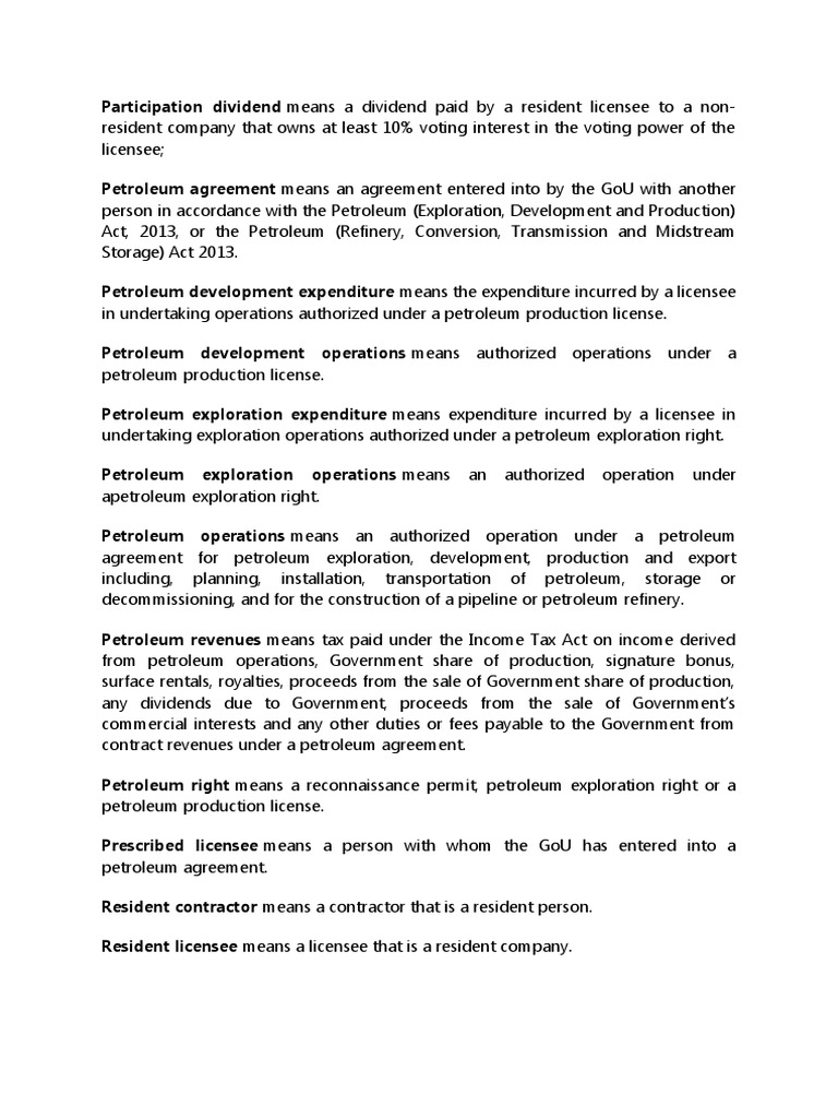 Petroleum Tax Part II PDF