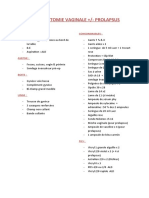 Hysterectomie Vaginale