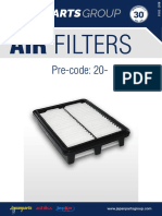 Air Filters: Pre-Code: 20