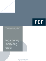 Posisyong Papel