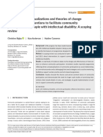 Research Intellect Disabil - 2017 - Bigby - Identifying Conceptualizations and Theories of Change Embedded in Interventions