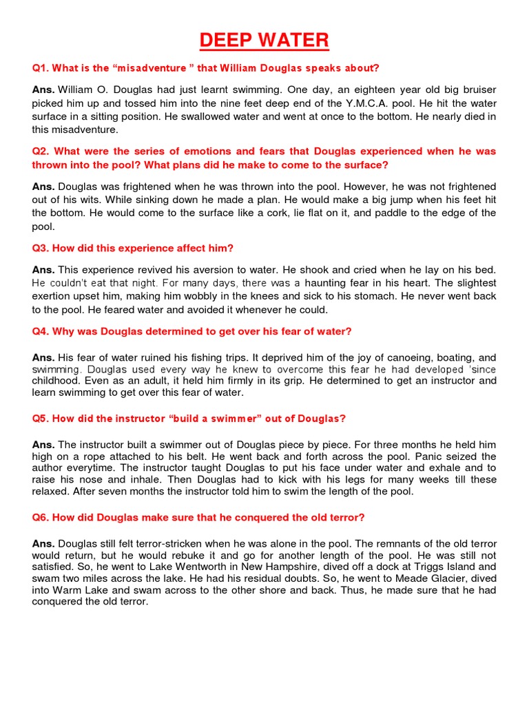 Set of Question Answers | PDF