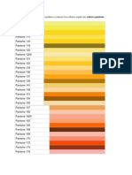 Abla de Colores Pantone Te Ayudara A Conocer Los Colores Segun Sus Valores Pantone