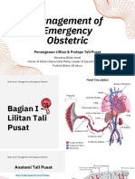 Management of Emergency Obstetric KUCM X Citra Delima Corp
